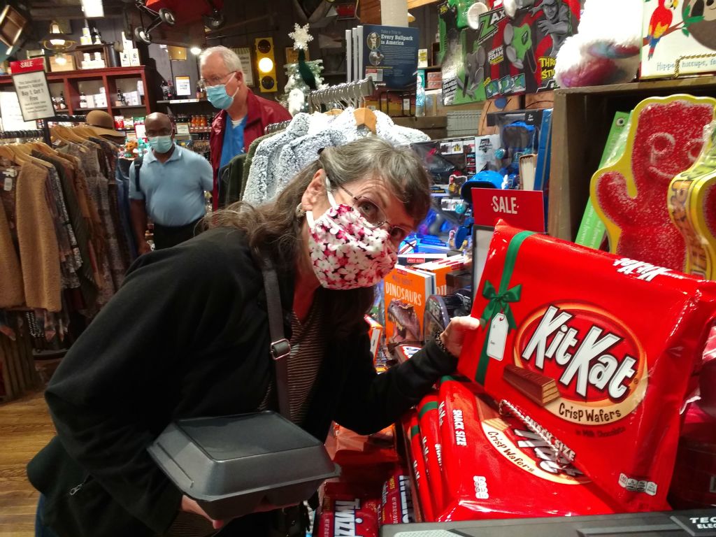 Personal size KitKat bar from The Cracker Barrell